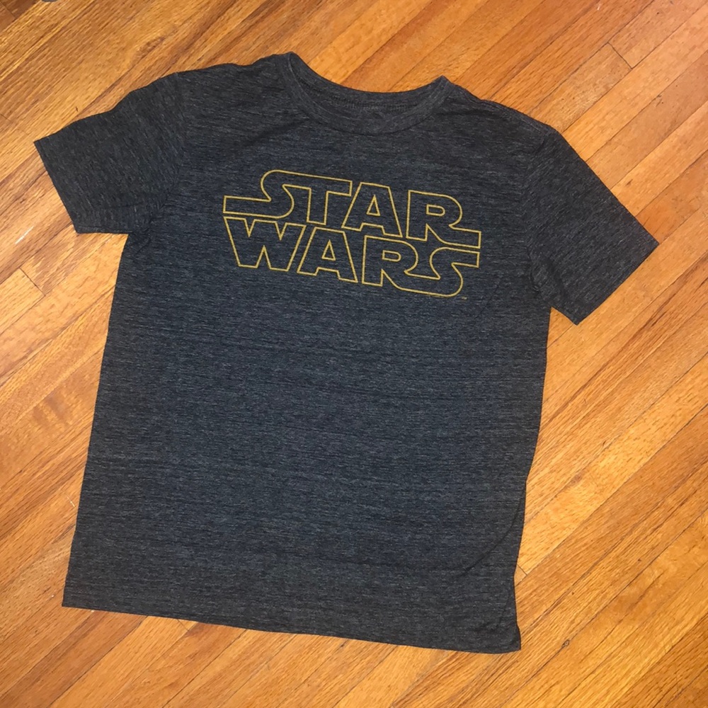 Boys dark grey Star Wars shirt